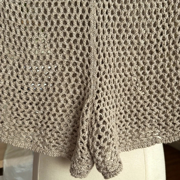 ABERCROMBIE & FITCH Crochet Knit Beachy Shorts Swim Cover Up - Picture 7 of 15